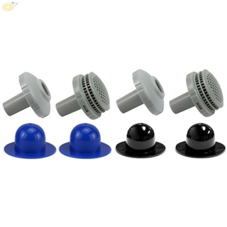 【VARSTR】Nozzle Valve Plug With Outlet Screen Connector Kit Pool Inlet Jet Screen Mesh