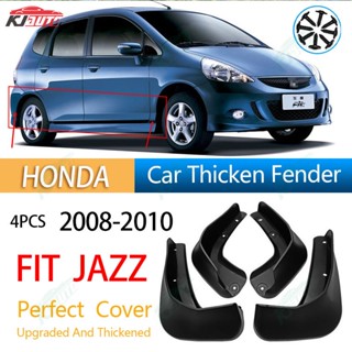 บังโคลนหน้า หลัง กันชน กันฝุ่น อุปกรณ์เสริม สําหรับตกแต่งรถยนต์ Honda Jazz 2008 2009 2010 GE