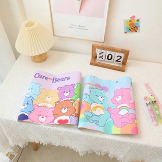 แผ่นรองคีย์บอร์ด รองโต๊ะกินข้าว แผ่นรองเขียน  Care Bears  วั…