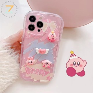 เคสโทรศัพท์มือถือ ซิลิโคน ลายการ์ตูนเคอร์บี้ 3D สําหรับ OPPO Reno 8T 5G Reno 8T 4G Reno 8Z 5G Reno 7Z 5G Reno 8 5G Reno 8 4G Reno 7 4G Reno 6 5G Reno 5 Reno 4F