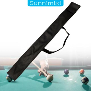 [Sunnimix1] กระเป๋าหนัง PU แบบพกพา สําหรับใส่ไม้คิวพูล