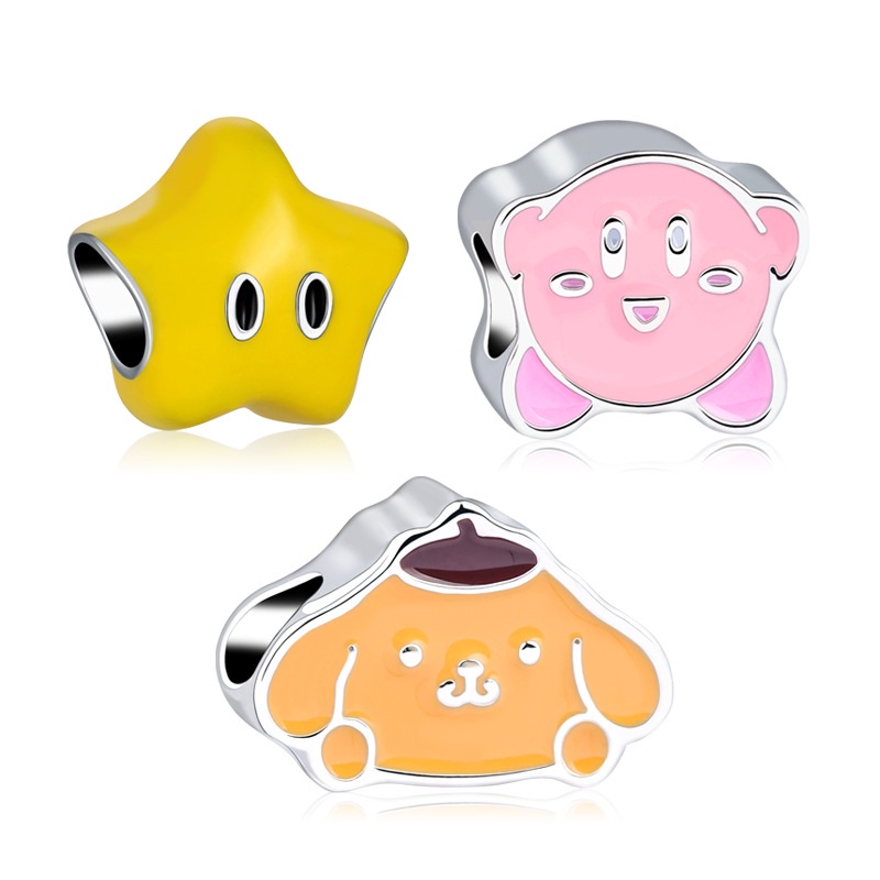 การ์ตูน Kirby อะนิเมะ เครื่องประดับ หยดน้ํามัน ลูกปัด สร้อยข้อมือ เครื่องประดับแฟชั่น