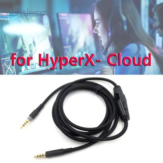 สายสัญญาณเสียงหูฟัง พร้อมจูน สําหรับ HyperX Cloud Cloud Alpha [countless.th]