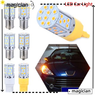 Magic หลอดไฟ LED 3030 35SMD T20 7440 1156 BAU15S PY21W BA15S P21W สําหรับรถยนต์