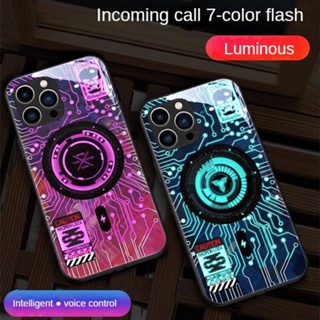 เคสโทรศัพท์มือถือ LED เรืองแสง สําหรับ Motorola Moto G60S G60 G40 Fusion G30 G20 G10 G9 Plus G8 Play G7