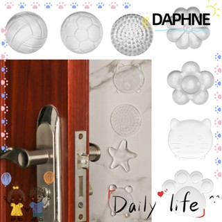 ♫Daphne♫ สติกเกอร์ยางใส กันชนประตู กันชน กันเสียง กันกระแทก แบบติดผนัง