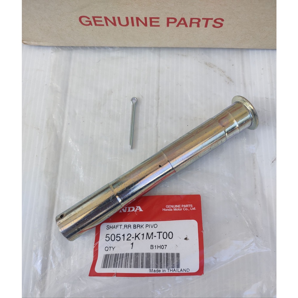 50512-K1M-T00/94201-30300แกนยึดขาตั้งกลางแท้พร้อมปิ่นล็อคHONDA WAVE110i(21)SUPER CUB(21),WAVE125i(23