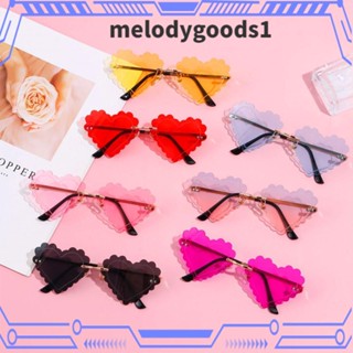 MELODYGOODS1 แว่นตากันแดด ป้องกันรังสียูวี 400 สไตล์วินเทจ สําหรับผู้หญิง เหมาะกับงานปาร์ตี้