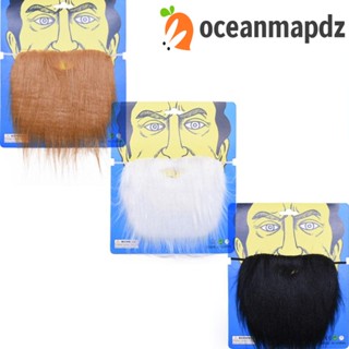 Oceanmapdz หนวดปลอม เสมือนจริง พร็อพถ่ายรูป สําหรับปาร์ตี้ฮาโลวีน