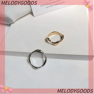 MELODG Ring Wild Simple Wedding Party Accessories Jewelry Alloy Irregular