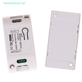 Loveoionia1 433 Mhz RF สวิตช์อัจฉริยะไร้สาย RF รับสัญญาณรีเลย์ตั้งเวลาโทรศัพท์ รีโมตคอนโทรล br