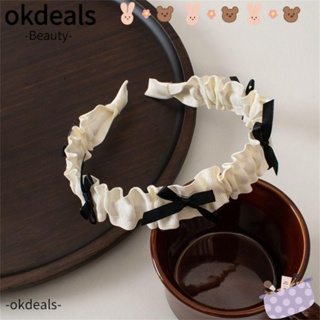 Okdeals ที่คาดผม โบว์ น่ารัก กรอบ วันหยุด ปาร์ตี้ ที่คาดผม