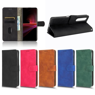 Leather Case Wallet Cover For Sony Xperia 10 1 5 V 5v 1v 10v 4G 5G Flip Case