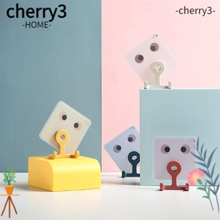 Cherry3 ตะขอแขวนฝักบัวอาบน้ํา พลาสติก แบบสองหัว มีกาวในตัว ไม่ต้องเจาะผนัง สําหรับห้องครัว ห้องน้ํา 5 ชิ้น ต่อชุด