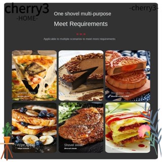 Cherry3 พลั่วสเตนเลส สําหรับตัดขอบเค้ก พาย เบเกอรี่