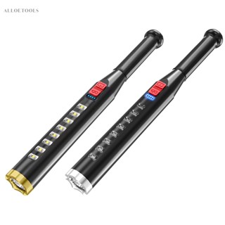 Au- ไฟฉาย LED แบบชาร์จไฟได้ 4 โหมด เพื่อความปลอดภัย และฉุกเฉิน U [alloetools.th]