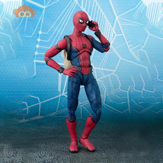 โมเดลฟิกเกอร์ รูปตัวละคร Spider man ขยับได้ ของเล่นสําหรับเด็ก