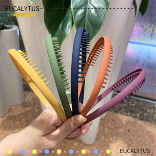 Eutus ยางรัดผม เนื้อแมตต์ สีพื้น