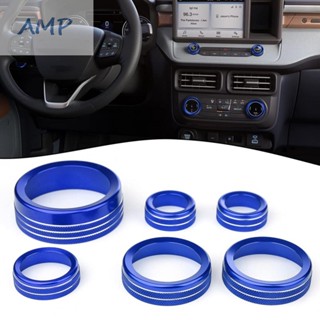 ⚡BABYCITY-TH⚡Button Ring Clean The Car Knobs Cover Existing Scratches Exquisite And Sporty⚡NEW 7