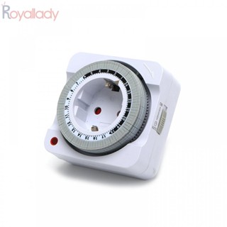 #ROYALLADY#Socket 1 ชิ้น 230V 50HZ 3.15 * 3.15 * 2.75 นิ้ว 3600W 8 * 8 * 7 ซม. มาตรฐานยุโรป