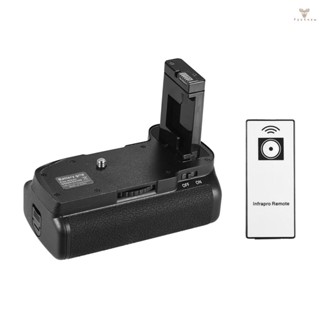 Fw Vertical Battery Grip Holder for  D5100 D5200 DSLR Camera EN-EL 14 Battery Powered with IR Remote Control