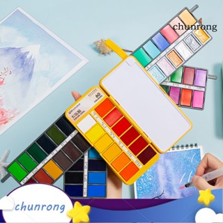 Chunrong ชุดสีน้ํากลิตเตอร์ 36 48 60 สี