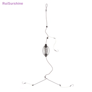 Ruisurshine ใหม่ ชุดกรงสปริงเหยื่อตกปลา สีดํา สําหรับตกปลาคาร์พ 1 ชิ้น