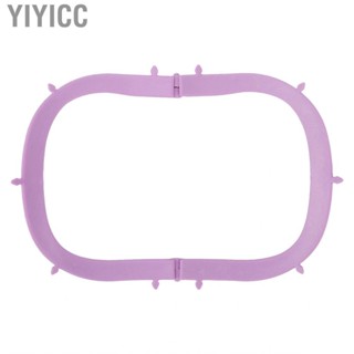 Yiyicc Rubber Dam Frame Reusable Support Purple Curved Sheets for Dental Surgery Clinic