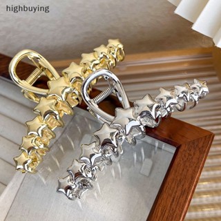 [highbuying] กิ๊บติดผม รูปหัวใจ ดาวห้าแฉก โลหะผสม สไตล์เกาหลี เครื่องประดับ สําหรับผู้หญิง พร้อมส่ง