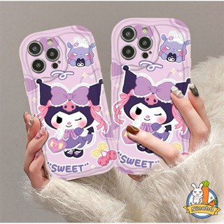 เคสซิลิโคนนิ่ม ลายการ์ตูนคุโรมิน่ารัก กันกระแทก สําหรับ Infinix Hot 30i 30 20i 20 12 9 8 Play Lite Note 12 Pro Turbo G96 Smart 7 6 5 Plus