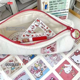 กระเป๋าใส่เครื่องสำอาง ลายการ์ตูน Sanrio Hello Kitty กระเป๋าใส่เครื่องสำอาง กระเป๋าใส่เครื่องสำอาง เด็กผู้หญิง กล่องดินสอการ์ตูน Sanrio Melody กระเป๋าใส่ดินสอ homelove