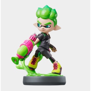 โมเดลฟิกเกอร์ Fash Splatoon 3 Action Figure Blue and Green Boys เหมาะกับของขวัญ ของเล่นสําหรับเด็ก