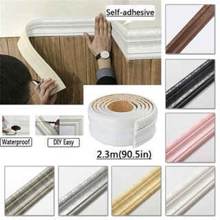 Wall Sticker Home Decor Mural Strong Adhesion Wall Edging Strip Waterproof