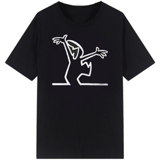 เสื้อยืดลําลอง แขนสั้น คอกลม พิมพ์ลาย La Linea The Line Osvaldo Cavandoli TV สไตล์สตรีท แฟชั่นสําหรับผู้ชาย และผู้หญิง
