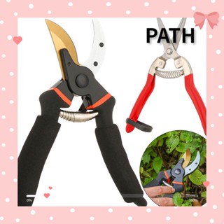 Path กรรไกรตัดแต่งกิ่ง คุณภาพสูง สเตนเลส สวน กรรไกร Secateurs ตัดแต่งกิ่งมือ