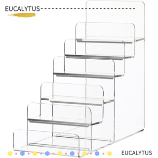 Eutus ชั้นวางกระเป๋าสตางค์ แว่นกันแดด อะคริลิคใส 6 ชั้น คุณภาพสูง