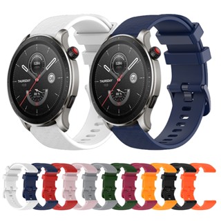 สายนาฬิกาข้อมือซิลิโคน คุณภาพพรีเมี่ยม สําหรับ Huami Amazfit GTR 4 3 2 Huami Amazfit GTR 3 Pro