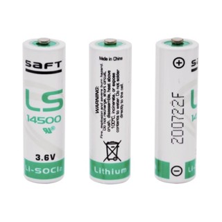 ร้านใน กทม LS14500 Saft LS-14500 AA 3.6V Lithium Battery ส่งทุกวัน