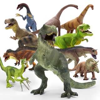 ฟิกเกอร์ Jurassic Dinosaurs Simulation World  พีวีซีคุณภาพสูงของเล่นสําหรับเด็ก，ตั้งขึ้นได้ มีเสียง