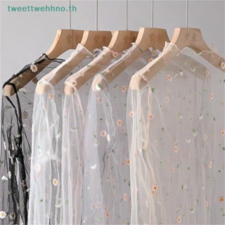 Tweettwehhno เสื้อยืดซีทรู แขนยาว คอเต่า ผ้าตาข่ายใส สําหรับผู้หญิง TH