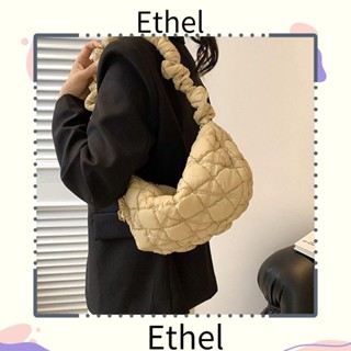 Ethel1 กระเป๋าถือ ทรงซองจดหมาย ลายก้อนเมฆ ความจุสูง สําหรับผู้หญิง