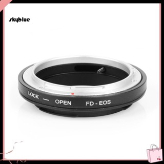 [Sy] แหวนอะแดปเตอร์เมาท์โลหะ สําหรับเลนส์กล้อง FD-EOS Canon FD EOS EF DSLR