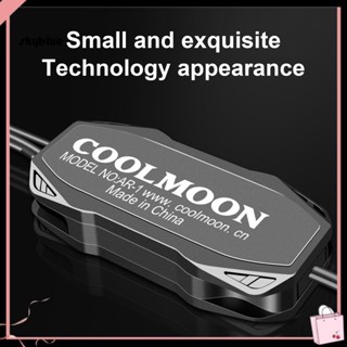 [Sy] Coolmoon AR-1 ARGB สายเคเบิลควบคุม 3 Pin เป็น SATA Pin พาวเวอร์ซัพพลาย สีดํา Mini RGB สําหรับเคสพัดลม