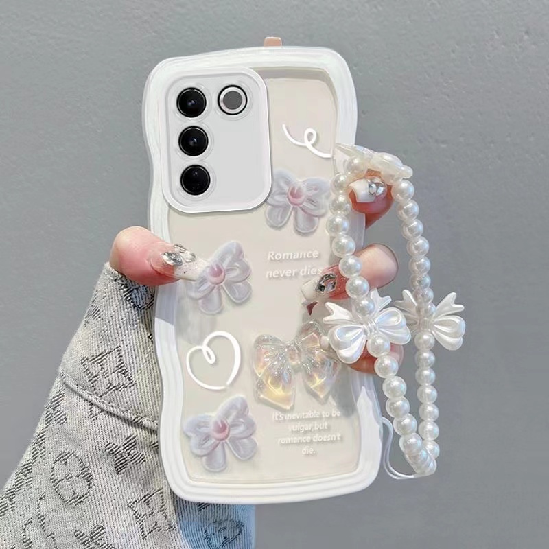 เคส VIVO V40 V40Pro V27 V29 V30 V23 V25Pro V21 V27Pro Y36 Y27 Y27S V30Pro 5Gเคสโทรศัพท์มือถือ กันกระแทก ป้องกันกล้อง สไตล์สาวหวาน สําหรับ
