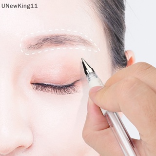 Unewking ปากกามาร์กเกอร์ อายไลเนอร์ สักคิ้ว สีขาว 1 ชิ้น