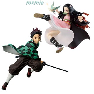 Mxmio ตุ๊กตาฟิกเกอร์ PVC รูป Demon Slayer Nezuko Tanjirou ของเล่นสําหรับเด็ก