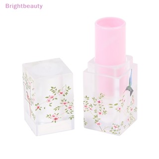 Brightbeauty หลอดเปล่า ทรงสี่เหลี่ยม ขนาดเล็ก สําหรับใส่ลิปบาล์ม เครื่องสําอาง TH