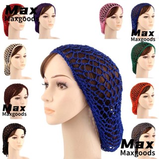 Maxg ผ้าโพกหัว ผ้าโพกหัว ถักโครเชต์ เรยอน หัวกว้าง