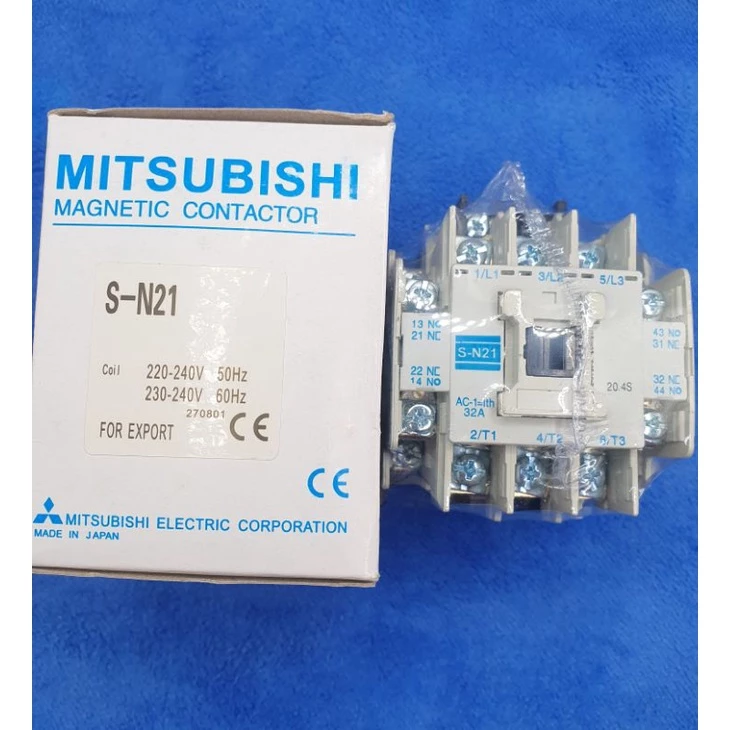 จากไทย แมกเนติกคอนแทกเตอร์SN21 S-N21 24vac 48vac 110vac 220V32Aรับประกัน7วัน magnatic