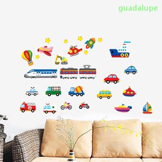 Guadalupe สติกเกอร์ติดผนัง DIY ภาพจิตรกรรมฝาผนัง เด็ก ไวนิล ตกแต่งบ้าน ห้องนอน สําหรับเด็ก ห้องเด็ก การ์ตูน เด็กผู้ชาย